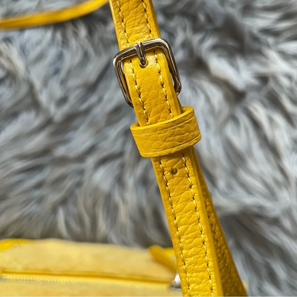 COACH ryder shearling crossbody bag